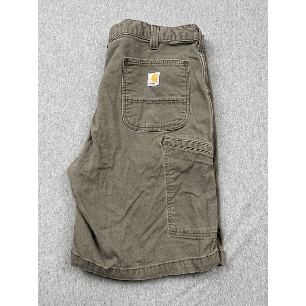 Carhartt Shorts Relaxed‎ Fit 102514-217 Rugged Tech Work Tarmac Mens Size 40X10